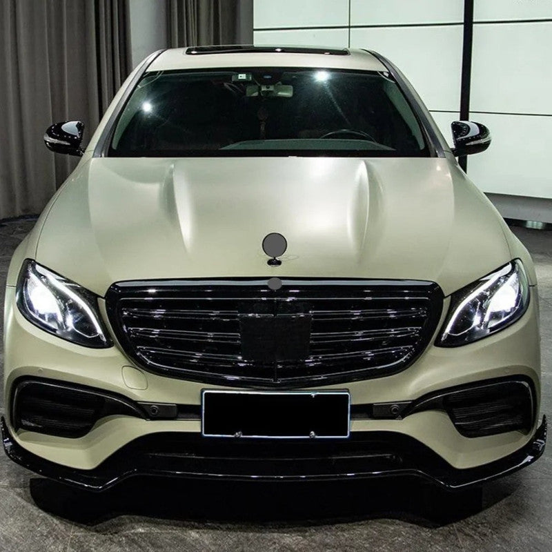 Car Craft Compatible With Mercedes Benz E Class W213 2016-2020 Upgrade Facelift Convert To Amg E63 Amg63 Bodykit Front Bumper Skirt Trim Gc W213 C238-005