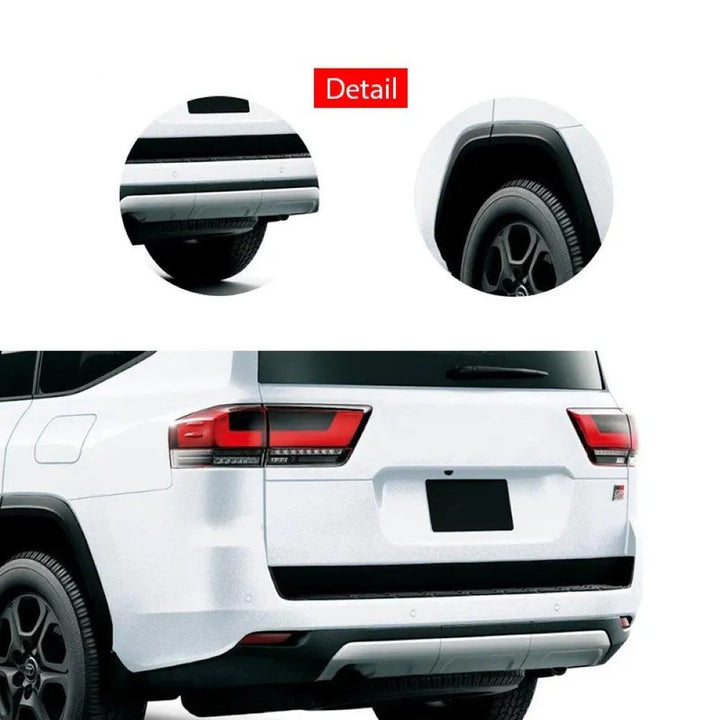 Car Craft Compatible With Toyota Land Cruiser Lc300 Lc 300 2021+ Upgrade Facelift Convert To Lc300 Gr Grsport Sport Style Bodytkit Front Rear Bumper Grill Skirt Splitter Wheel Arch F158