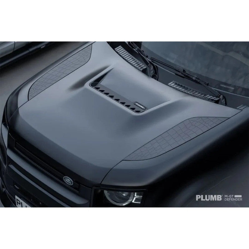 Car Craft Compatible With Land Range Rover Defender 90 110 130 L663 2020-2026 Plumb M One Series M-gt Front Hood Bonnet Mgt-002