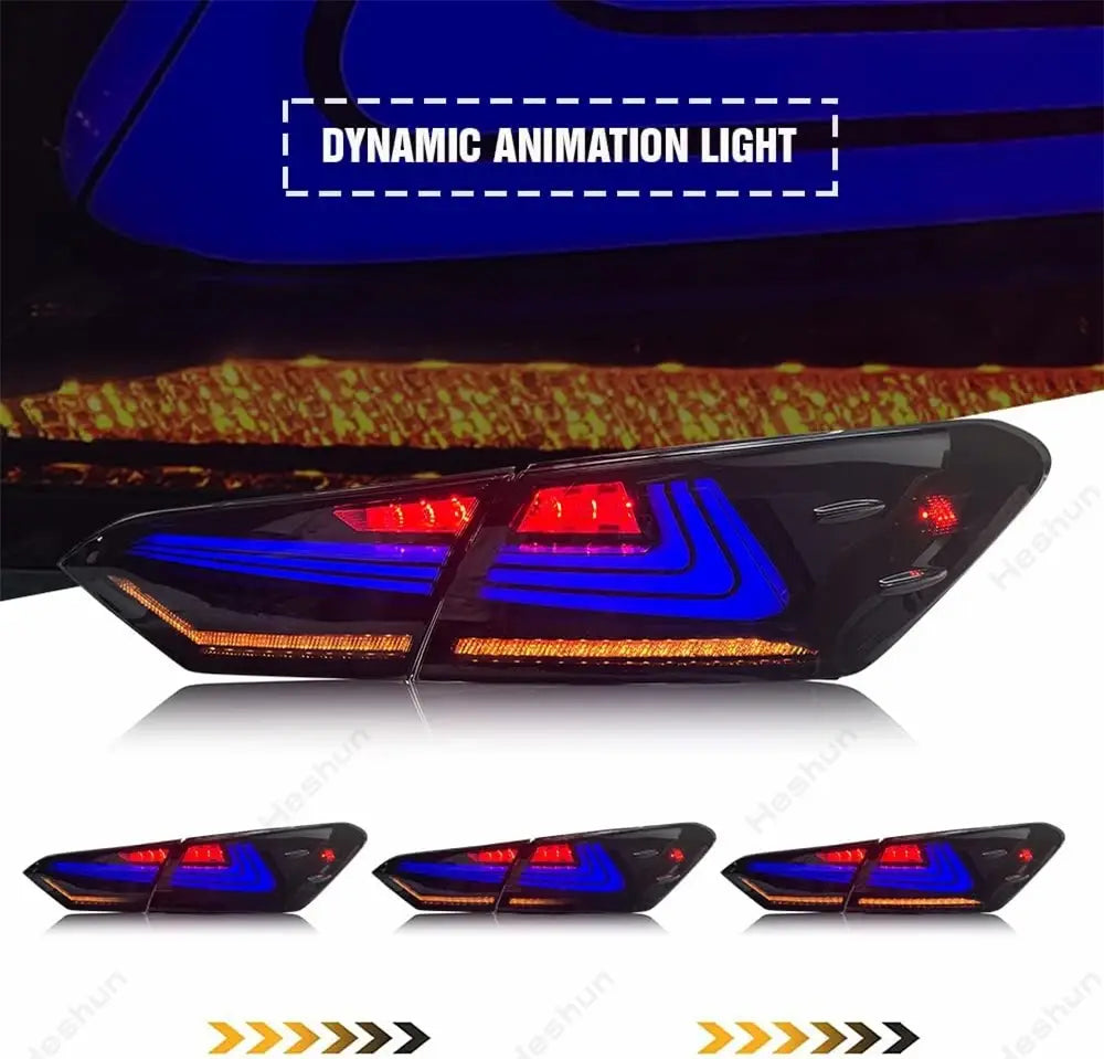 RGB LED Tail Lights for Toyota Camry SE/LE/XSE/XLE/TRD 2018