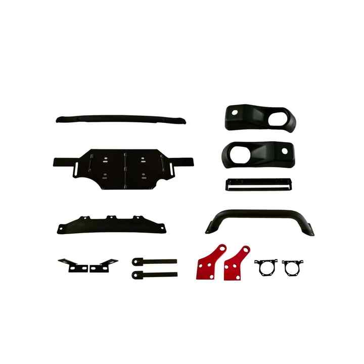 Suitable for Jeep Wrangler JL 10th Anniversary Front Bumper, Bumper Guard, Front Bumper Installation Simple JL1049 - CAR CRAFT INDIA