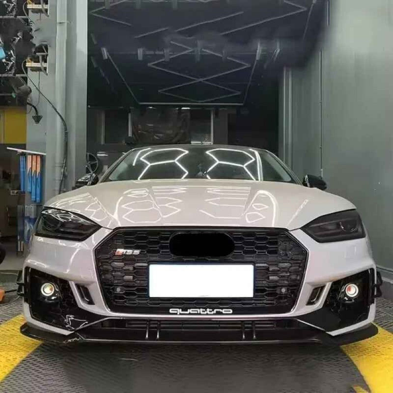 Car Craft Compatible With Audi A5 S5 Rs5 2017-2020 Upgrade Convert To Rs5 S5 Sport Bumper Front Bodykit Mesh With Fog Lamp A5-028 Gc - CAR CRAFT INDIA