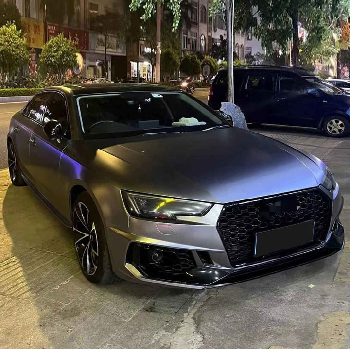 Car Craft Compatible With Audi A5 S5 Rs5 2017-2020 Upgrade Convert To Rs5 S5 Sport Bumper Front Bodykit Mesh With Fog Lamp A5-028 Gc - CAR CRAFT INDIA