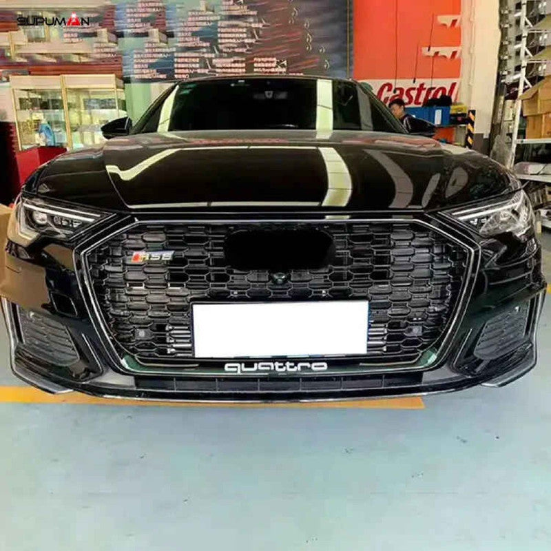 Car Craft Compatible With Audi A5 S5 Rs5 2017-2020 Upgrade Convert To Rs5 S5 Sport Bumper Front Bodykit Mesh With Fog Lamp A5-028 Gc - CAR CRAFT INDIA