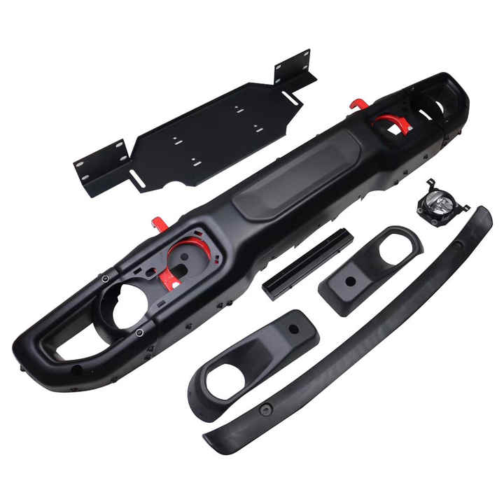 Suitable for Jeep Wrangler JL 10th Anniversary Front Bumper, Bumper Guard, Front Bumper Installation Simple JL1049 - CAR CRAFT INDIA