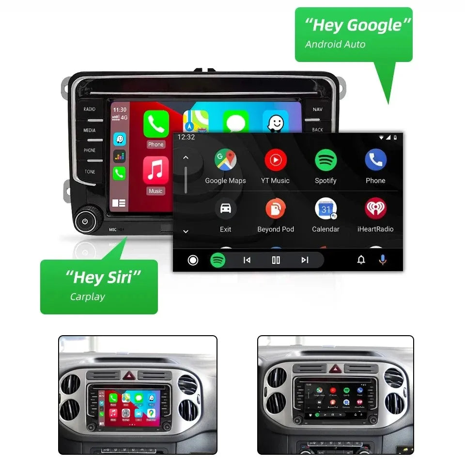 Car Radio 7’ GPS for VW / Volkswagen Skoda Octavia Golf 5