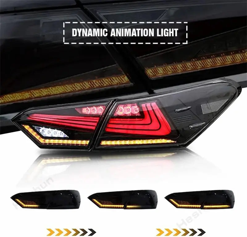 RGB LED Tail Lights for Toyota Camry SE/LE/XSE/XLE/TRD 2018