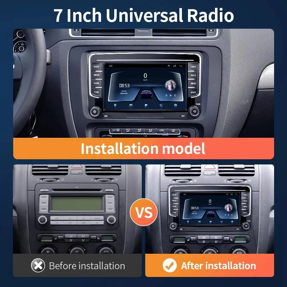 Car Radio 7’ GPS for VW / Volkswagen Skoda Octavia Golf 5