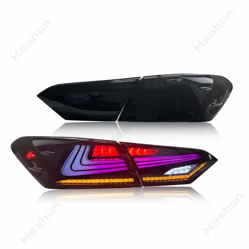 RGB LED Tail Lights for Toyota Camry SE/LE/XSE/XLE/TRD 2018