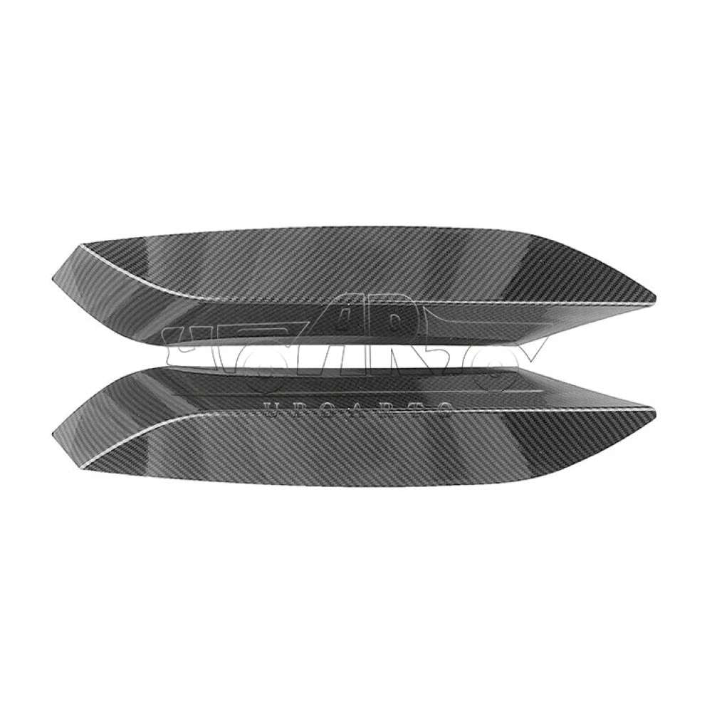 Car Craft Compatible With Bmw 3 Series F80 F82 2012-2018 M3 M4 Front Bumper Lip Splitter Skirts Fog Air Vent Trim Ar-bm-0183 Cf Carbon Fiber Look - CAR CRAFT INDIA