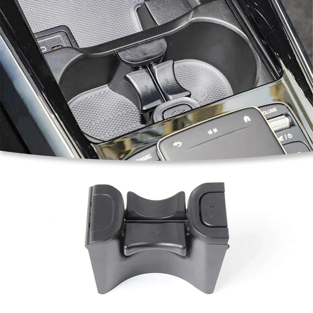Car Craft Compatible With Mercedes Benz A Class W177 2019 Gla Glb Class W247 H247 2020+ B Class W243 2018+ Cla W118 C118 2019+ Centre Console Cup Drink Holder Divider Model A 1778109703 CC-8104 - CAR CRAFT INDIA