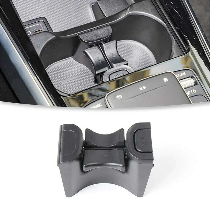 Car Craft Compatible With Mercedes Benz A Class W177 2019 Gla Glb Class W247 H247 2020+ B Class W243 2018+ Cla W118 C118 2019+ Centre Console Cup Drink Holder Divider Model A 1778109703 CC-8104 - CAR CRAFT INDIA