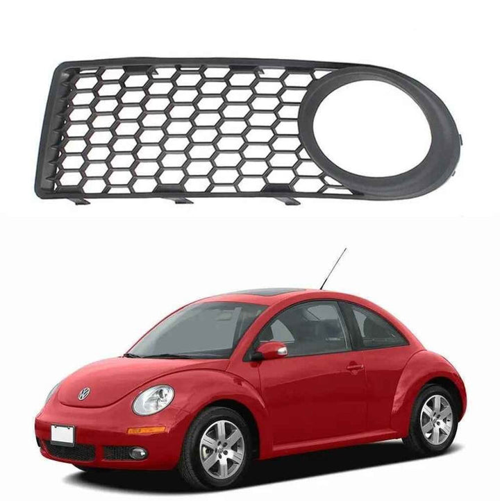 Car Craft Compatible With Volkswagen Vw Beetle 1998-2011 Front Bumper Fog Lamp Light Mesh Grill Cover Left Dlw0602020101 CC-9654 - CAR CRAFT INDIA