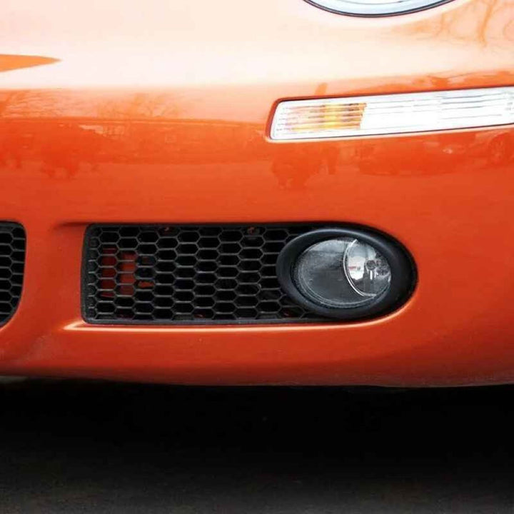 Car Craft Compatible With Volkswagen Vw Beetle 1998-2011 Front Bumper Fog Lamp Light Mesh Grill Cover Left Dlw0602020101 CC-9654 - CAR CRAFT INDIA