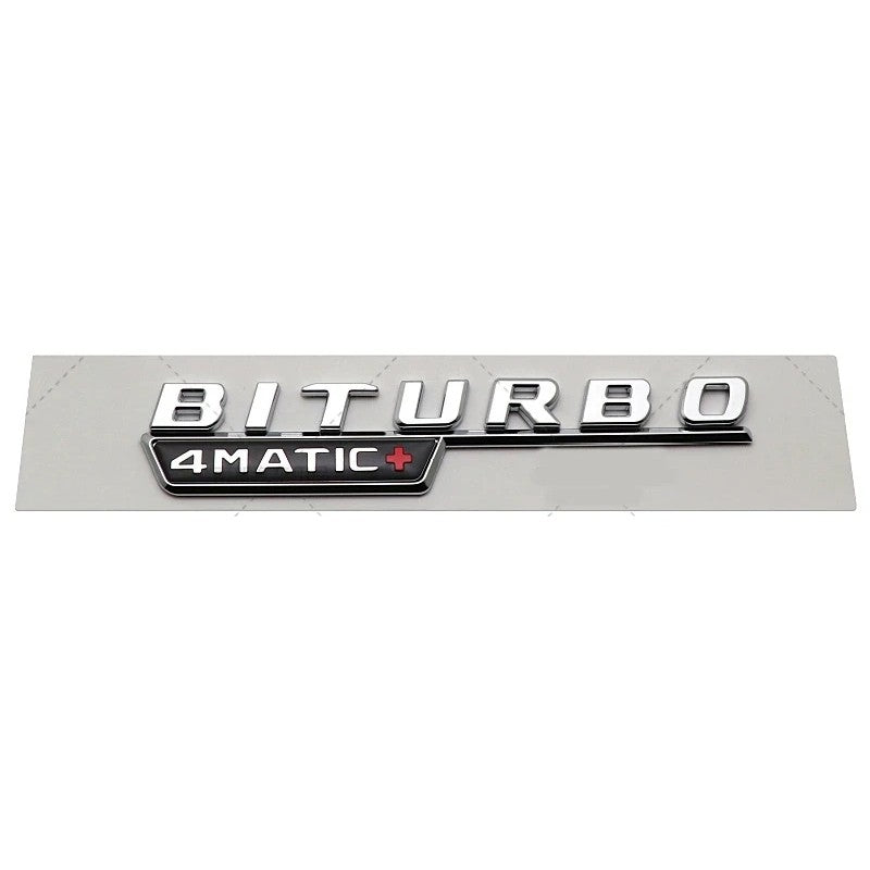 Car Craft Compatible With Mercedes A B C E S Class Ml Gl Gle Gls Cla Gla Glc Slk Grill Letter Logo Badge Emblem Sticker Biturbo 4matic