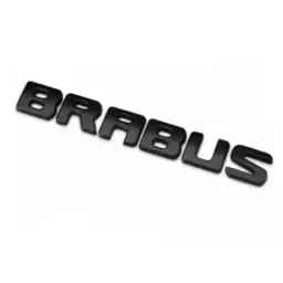 Car Craft Compatible With Mercedes A B C E S Class Ml Gl Gle Gls Cla Gla Glc Slk Grill Letter Logo Badge Emblem Sticker Brabus Black
