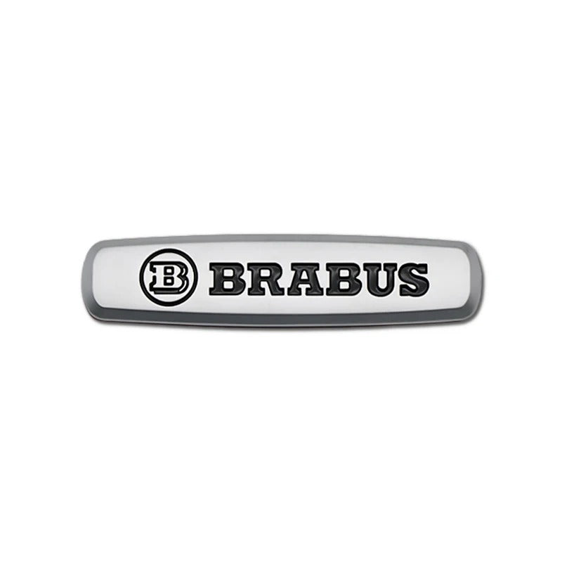 Car Craft Compatible With Mercedes A B C E S Class Ml Gl Gle Gls Cla Gla Glc Slk Grill Letter Logo Badge Emblem Sticker Interior Seat Logo Brabus