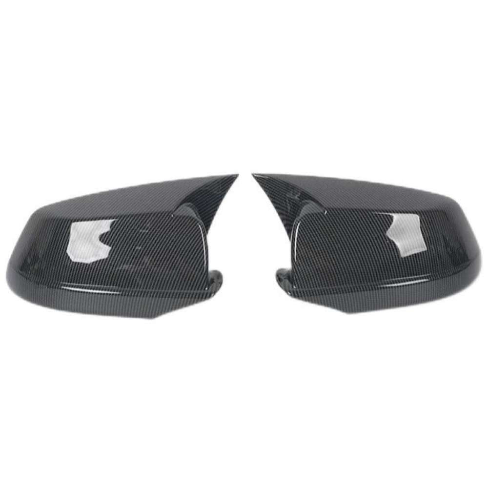 Car Craft Compatible With Bmw 5 Series F10 2010-2013 Side Rear View Case Wing Cap Shell Housing Mirror Covers 3m Tape Pasting Style Ar-mr-025 Cf Carbon Fiber Look CC-8077 - CAR CRAFT INDIA