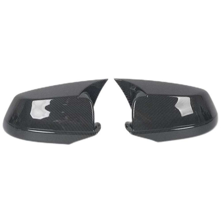 Car Craft Compatible With Bmw 5 Series F10 2010-2013 Side Rear View Case Wing Cap Shell Housing Mirror Covers 3m Tape Pasting Style Ar-mr-025 Cf Carbon Fiber Look CC-8077 - CAR CRAFT INDIA