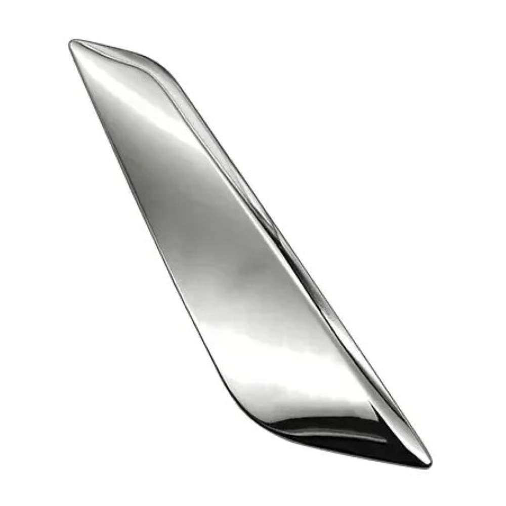 Car Craft Compatible With Bmw 5 Series G30 F90 2017-2024 Side Fender Decorative Bright Electroplated Strip Trim 51137349593 Left Chrome CC-8100 - CAR CRAFT INDIA
