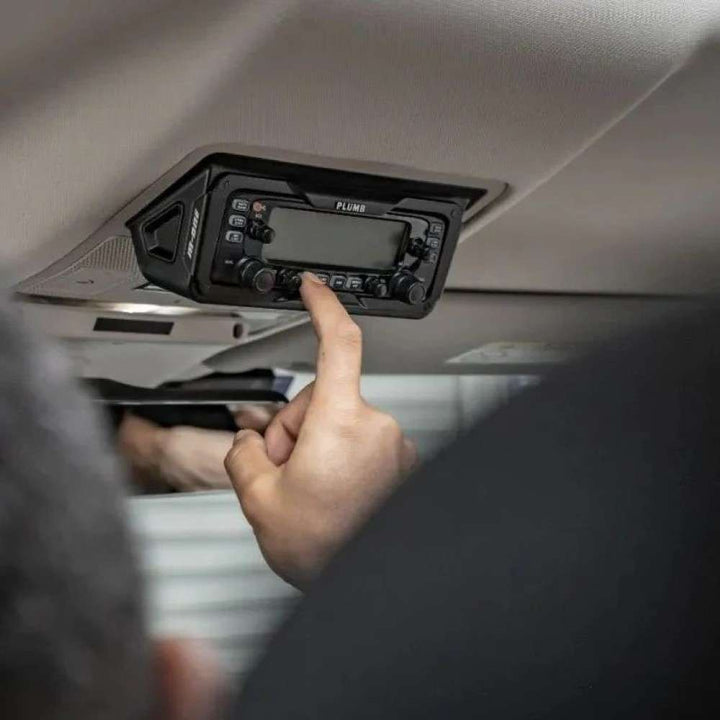Car Craft Compatible With Range Land Rover Defender 2020-2025 90/ 110 Plumb M-one Series Radio Control Box Gray Plumb-002 - CAR CRAFT INDIA