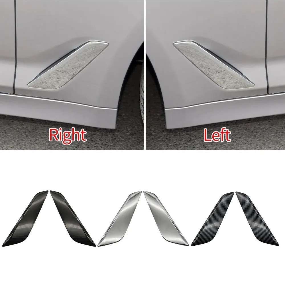 Car Craft Compatible With Bmw 5 Series G30 F90 2017-2024 Side Fender Decorative Bright Electroplated Strip Trim 51137349594 Right Chrome CC-8101 - CAR CRAFT INDIA