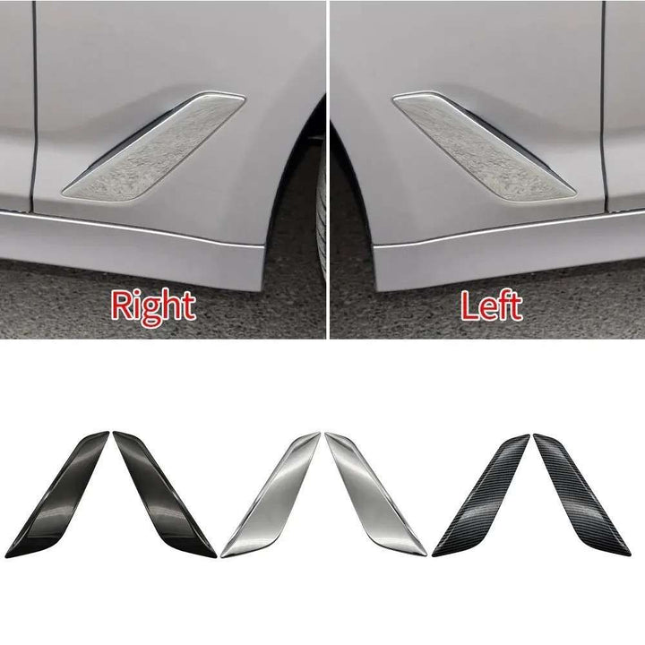Car Craft Compatible With Bmw 5 Series G30 F90 2017-2024 Side Fender Decorative Bright Electroplated Strip Trim 51137349594 Right Chrome CC-8101 - CAR CRAFT INDIA