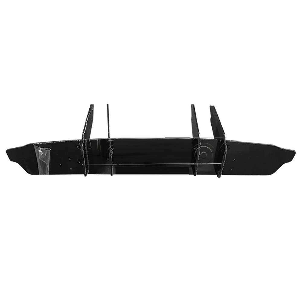Car Craft Compatible With Mercedes Benz A Class W177 Hatchback 2019-2024 Amg Rear Bumper After Lip Splitter Skirts Diffuser Blade Style Ar-benz-076 Glossy Black - CAR CRAFT INDIA