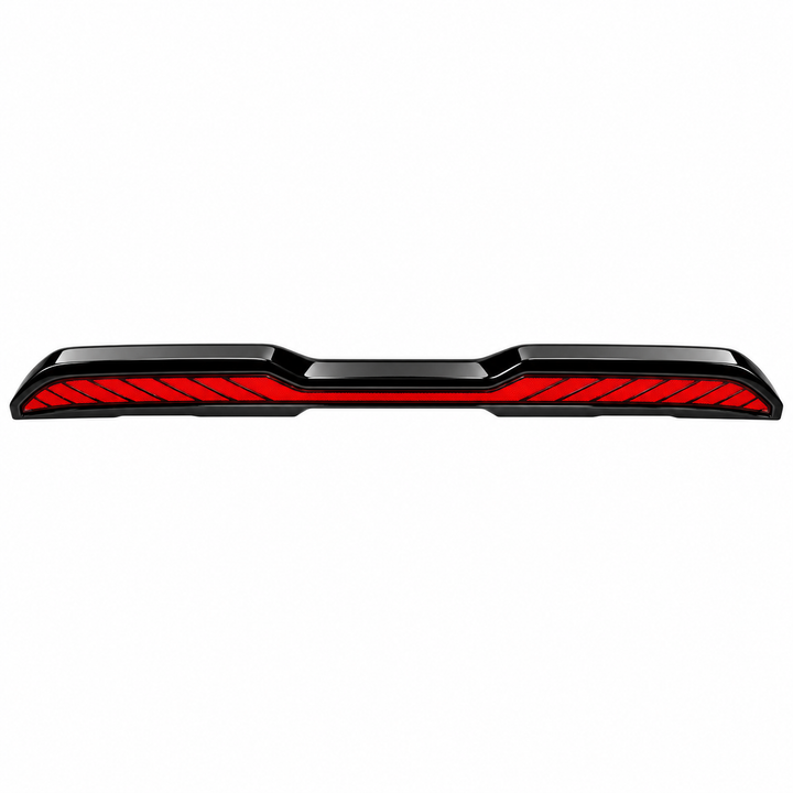 Car Craft Compatible With Toyota Land Cruiser Lc300 Lc 300 2022-2026 Rear Trunk Tail Wing Boot Roof Spoiler With Led Light CC-10131 Glossy Black