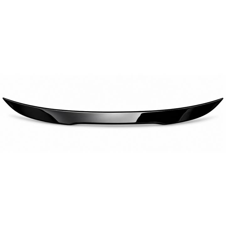 Car Craft Compatible With Vw Volkswagen Virtus 2023+ Rear Trunk Wing Boot Spoiler Lip Splitter Skirt M4 Style Glossy Black Ar-vw-0234 CC-7968