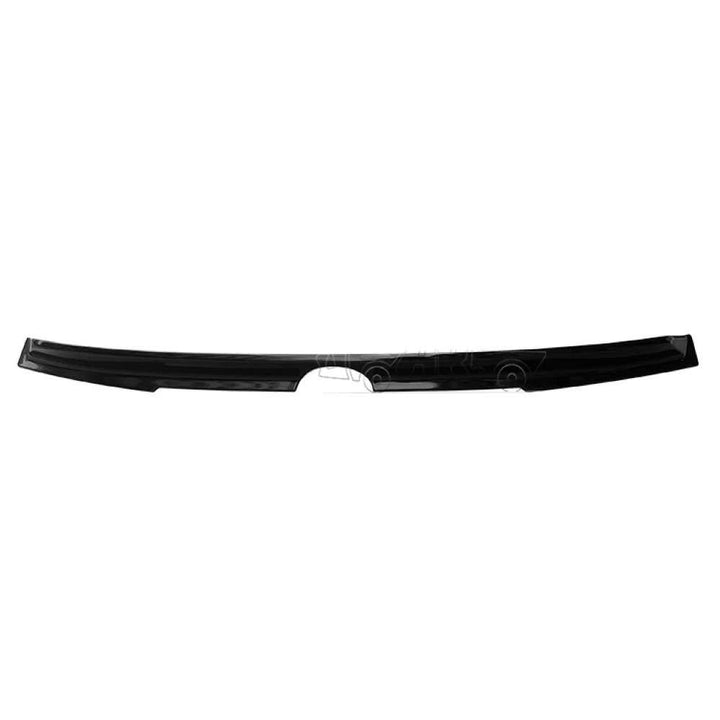 Car Craft Compatible With Toyota Fortuner 2016-2024 Rear Trunk Wing Boot Mid Spoiler Lip Splitter Skirt Ar-toyota-0157 Cf Carbon Fiber Look