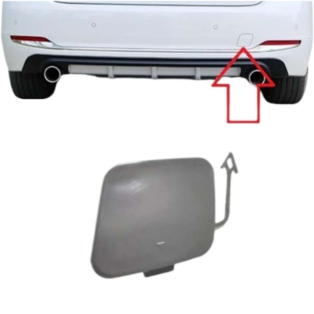 Car Craft Compatible With Bmw 3 Series F30 Lci F80 2015-2019 Rear Bumper Tow Hook Towing Tochan Trailer Cover 51127396954 Kl CC-7987 - CAR CRAFT INDIA