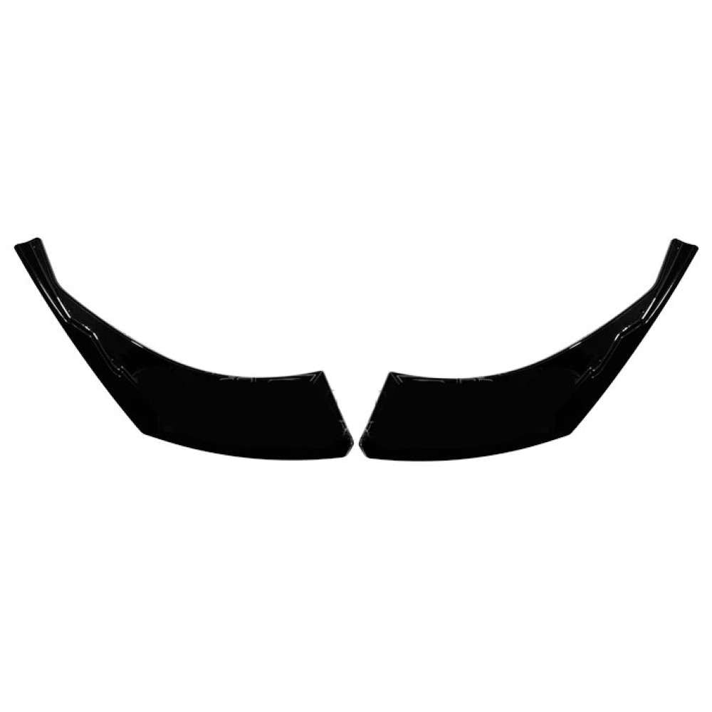 Car Craft Compatible With Audi Q8 2018-2023 S Line Rear Side Bumper Lip Splitter Skirts Diffuser Ar-audi-084 Gb Glossy Black - CAR CRAFT INDIA