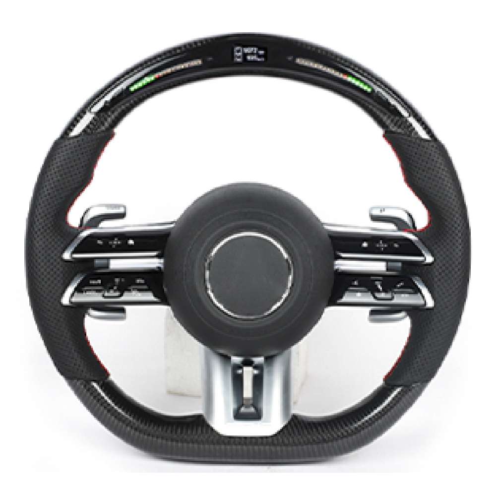 Car Craft Compatible With Mercedes A B C E S G V M Class Ml Gl Gla Glb Glc Gle Gls Slk G55 G63 G Wagon Eqs Upgraded Custom Amg Brabus Maybach Full Steering Wheel Style 4 Bcd34 CC-8142 - CAR CRAFT INDIA
