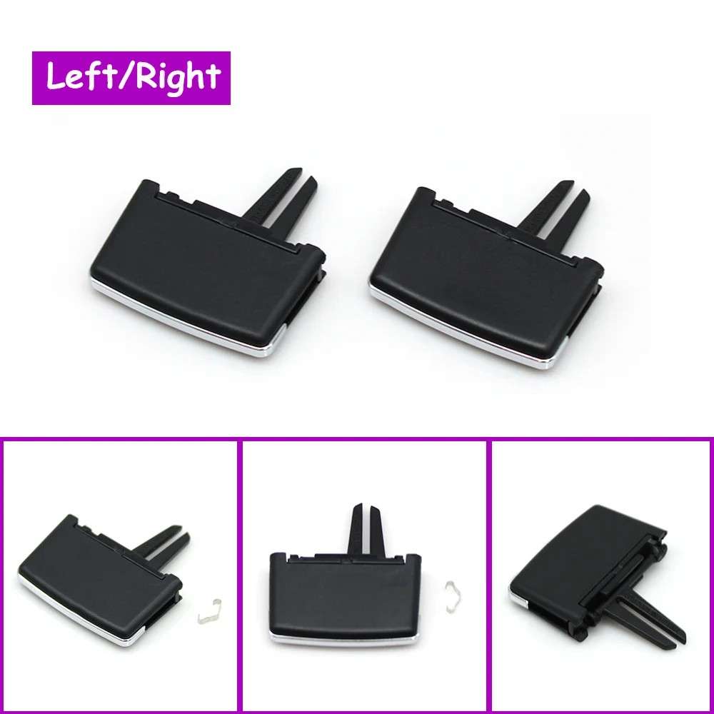 Car Craft Compatible With Mercedes E Class Cabriolet Coupe W207 2009-2012 Car Air Conditioner Left Right Central Ac Vent Grille Slider Tab Clip Outlet Repair Kit 2078300154-c L Left - CAR CRAFT INDIA