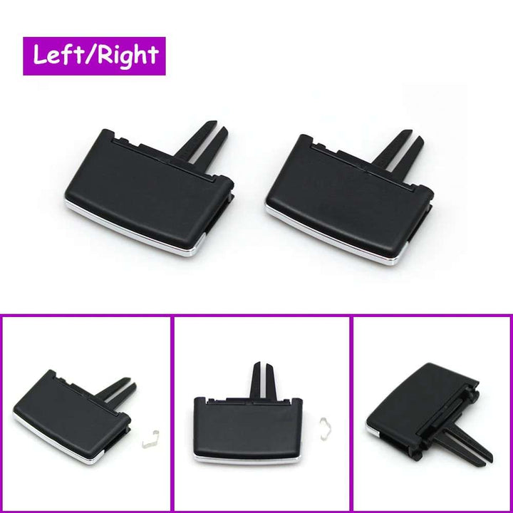Car Craft Compatible With Mercedes E Class Cabriolet Coupe W207 2009-2012 Car Air Conditioner Left Right Central Ac Vent Grille Slider Tab Clip Outlet Repair Kit 2078300154-c L Left - CAR CRAFT INDIA