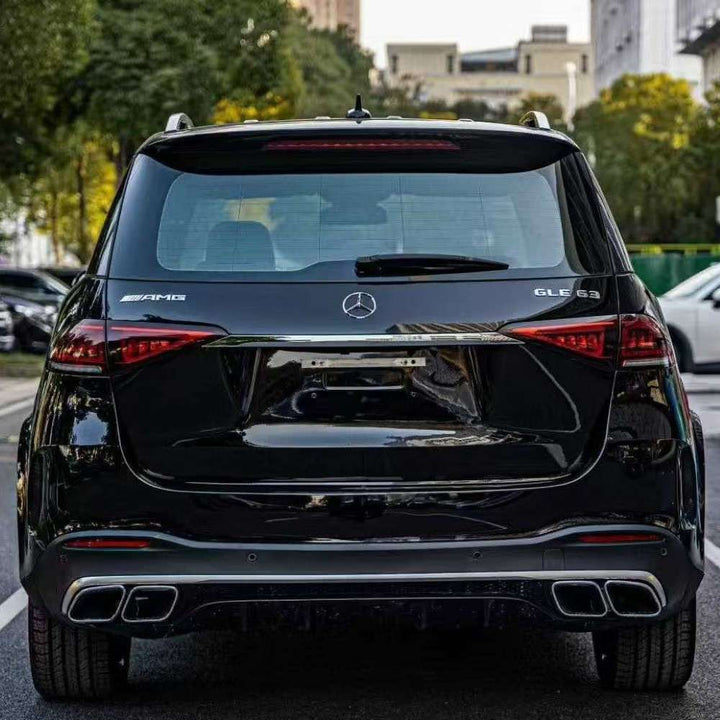 Car Craft Compatible With Mercedes Benz Ml Gle W166 2012-2019 Upgrade Facelift Covert To 2023+ Gle53 Lci Amg Bodykit Bumper Grill Diffuser Headlight Taillight Hood Fender After Lip 1:1 - CAR CRAFT INDIA