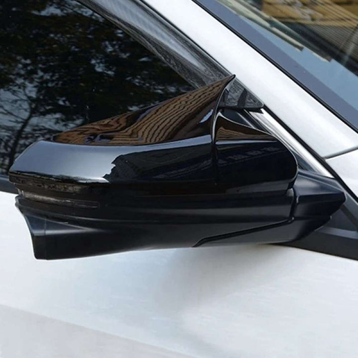 Car Craft Compatible With Honda Civic 2016-2021 Side Rear View Case Wing Cap Shell Housing Mirror Covers 3m Tape Pasting Style Ar-mr-013 Cf Carbon Fiber Look CC-8063 - CAR CRAFT INDIA