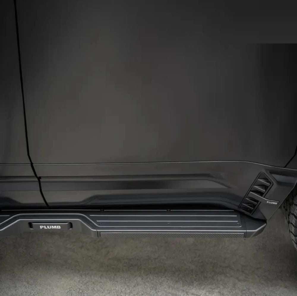 Car Craft Compatible With Range Land Rover Defender 2020-2025 Plumb M-one Side Skirt Splitter Running Board Plumb-014 - CAR CRAFT INDIA