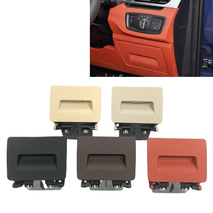Car Craft Compatible With Bmw X1 F48 F49 2016-2022 (after June 2016) X2 F39 2019-2023 (after June 2019) Interior Under Steering Wheel Folding Tool Case Box Handle Kit Glove Box 51459359235 Beige - CAR CRAFT INDIA