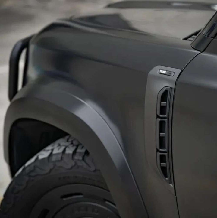 Car Craft Compatible With Range Land Rover Defender 2020-2025 Plumb M-one Side Air Fender Vents Trim Plumb-023 - CAR CRAFT INDIA