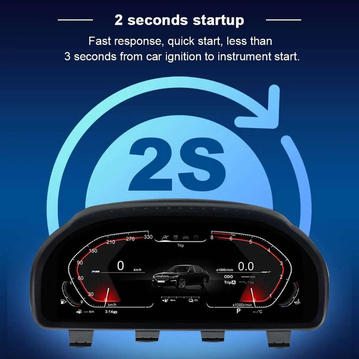 Car Craft Compatible With Bmw Z4 E89 2009-2018 Interior Digital Instrument Speedometer Cluster Meeter Player CC-8164