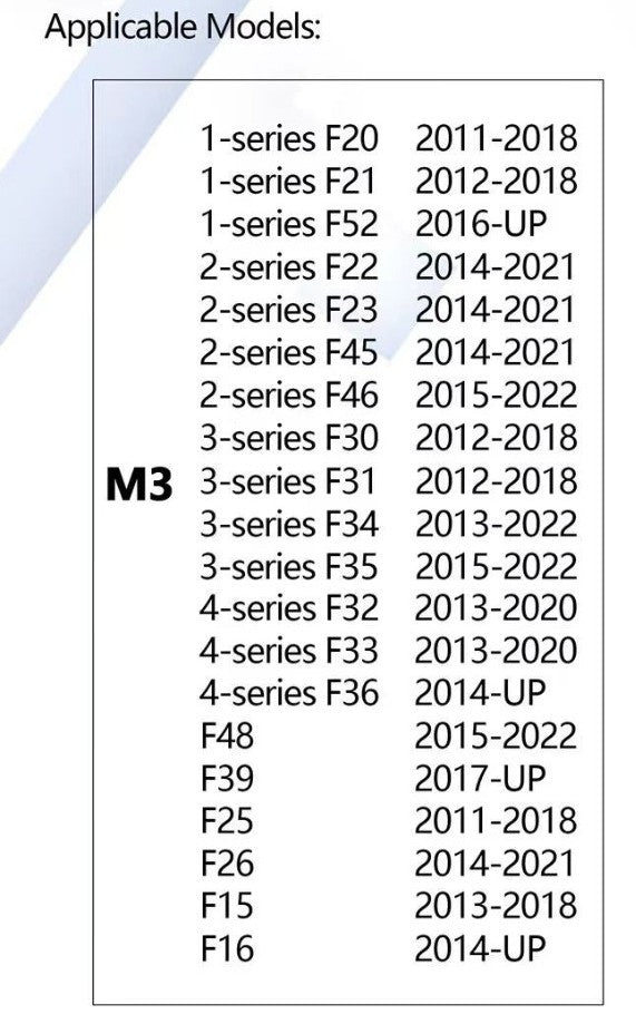 Car Craft Compatible With Bmw 3 Series F30 F34 F80 12-18 X1 F48 15-22 X3 F25 10-17 X5 F15 X6 F16 14-19 4 2 1 Series F20 11-18 F Chasis Series Upgraded Custom M Sports M3 M5 M4 Full Steering Wheel G60 Style Leather