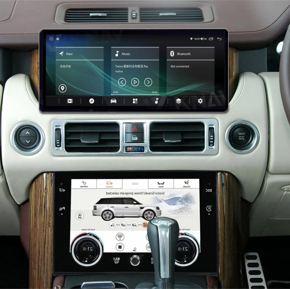 Car Craft Compatible With Land Range Rover Rr Vogue V8 L322 2002-2012 Android Multimedia Infotainment Touchscreen Ac Screen Panel Climate Control 10 Inch CC-7961 - CAR CRAFT INDIA