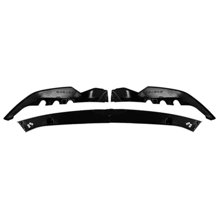 Car Craft Compatible With Bmw 3 Series G80 G82 2020+ M3 M4 Front Bumper Lip Splitter Skirts 3 Part Ar-bm-0285 Cf Carbon Fiber Look - CAR CRAFT INDIA