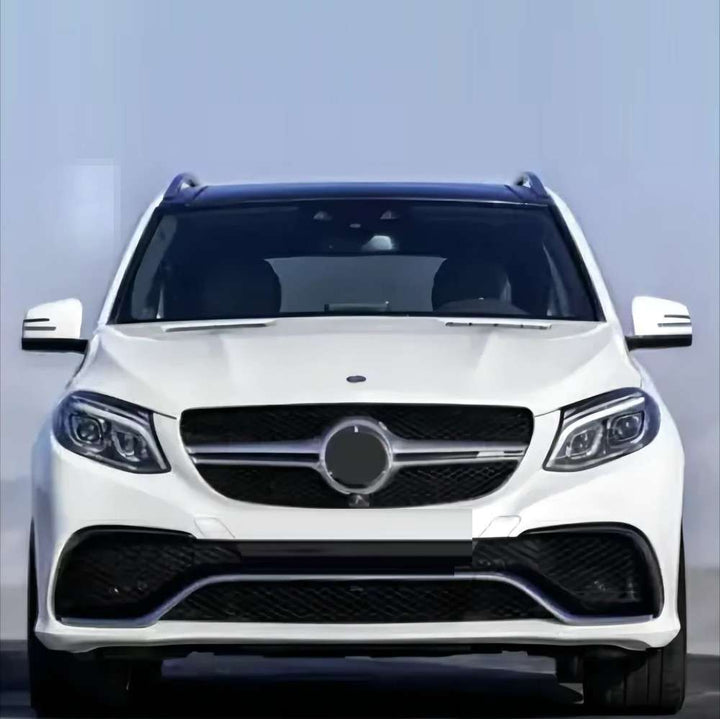 Car Craft Compatible With Mercedes Benz Ml W166 2012-2016 To Gle w166 2016-2019 Amg63 Upgrade Facelift Conversion Bodykit Bumper Hood Headlight Taillight