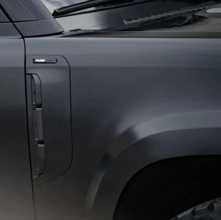 Car Craft Compatible With Range Land Rover Defender 2020-2025 Plumb M-one Side Air Fender Vents Trim Plumb-023 - CAR CRAFT INDIA