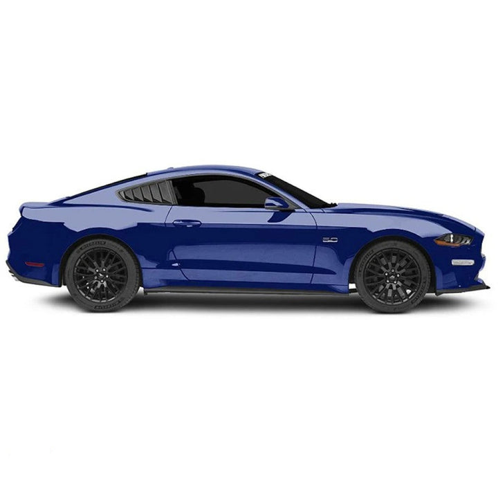Car Craft Compatible With Ford Mustang 2015-2020 Rear Side Quarter Window Louver Trim Cover Classic Style CC-7963 - CAR CRAFT INDIA