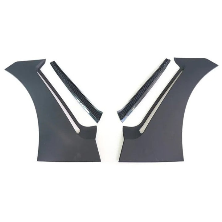 Car Craft Compatible With Ford Mustang 2015-2020 Front Panel Side Scoops Side Fender Vent Gt350 Style CC-7961 - CAR CRAFT INDIA