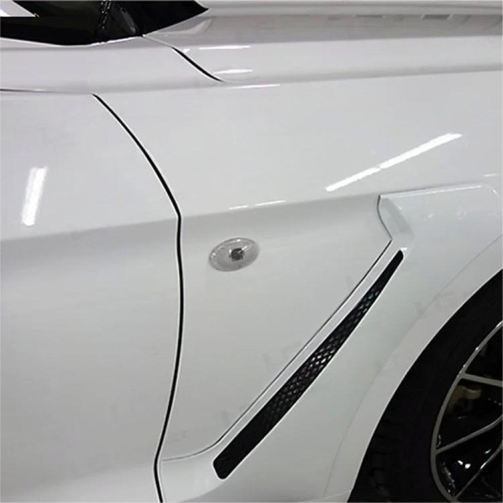 Car Craft Compatible With Ford Mustang 2015-2020 Front Panel Side Scoops Side Fender Vent Gt350 Style CC-7961 - CAR CRAFT INDIA
